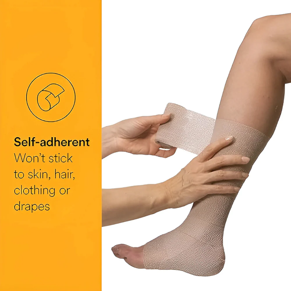 3M Coban Self-Adherent Latex Free Bandage Wrap - Image 2
