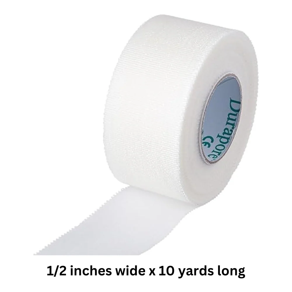 3M Durapore Silk-Like Cloth Surgical Hypoallergenic Tape - Image 2
