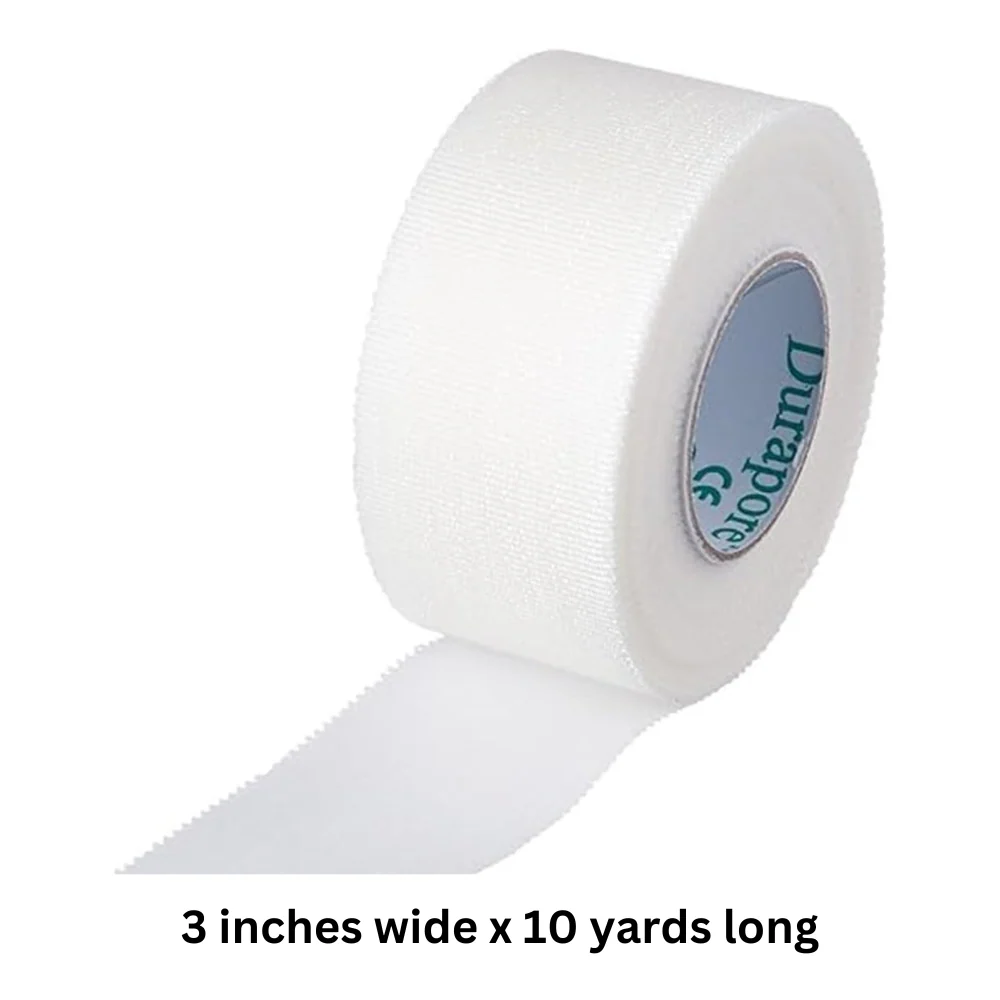 3M Durapore Silk-Like Cloth Surgical Hypoallergenic Tape - Image 5