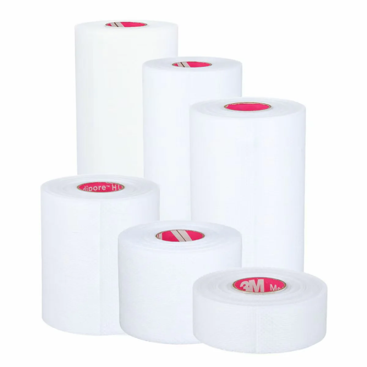 3M Medipore H Hypoallergenic Soft Cloth Surgical Tape, Higher Adhesion, Water Resistant, Latex-free