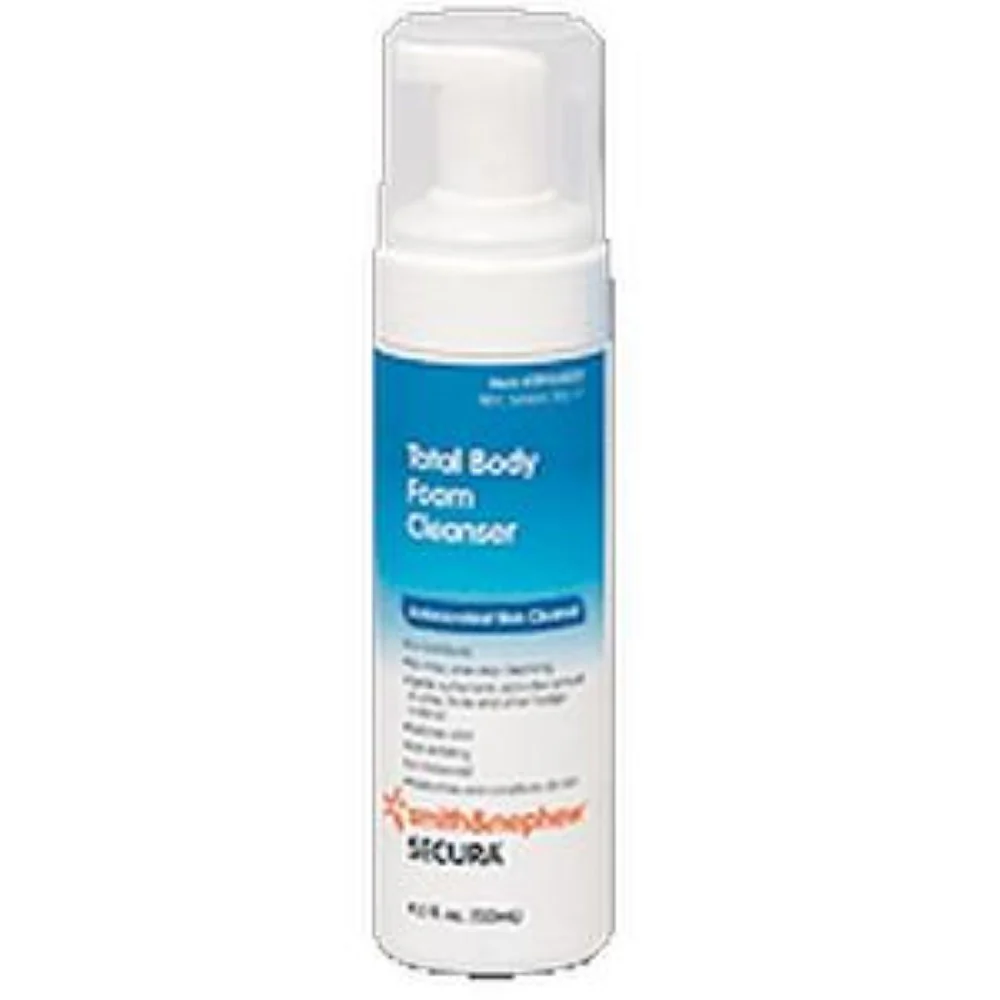 Smith & Nephew Secura Total Body Foam Antimicrobial Skin Cleanser 4-1/2 oz