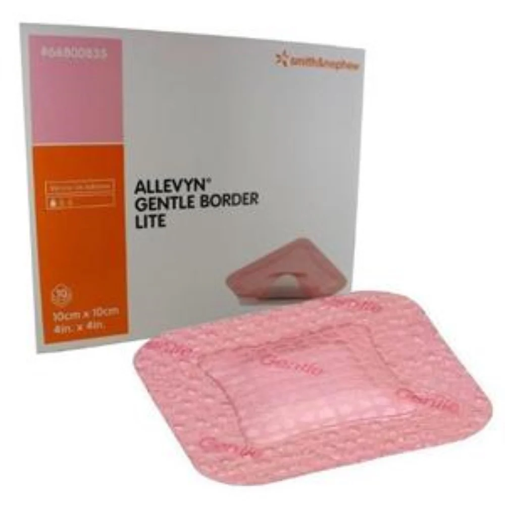 Smith & Nephew Allevyn Life Foam Dressing, Sterile, Sacrum, 8-1/2" x 9"