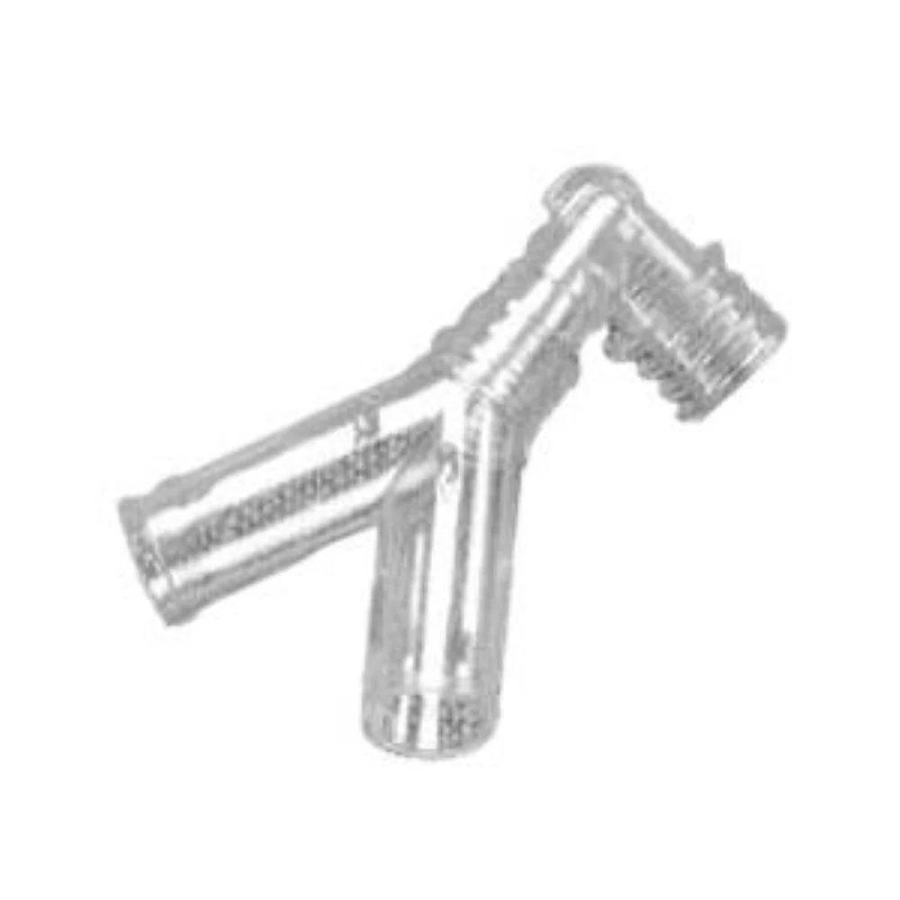 CareFusion AirLife Adult Y-Connector with Elbow, 22mm OD