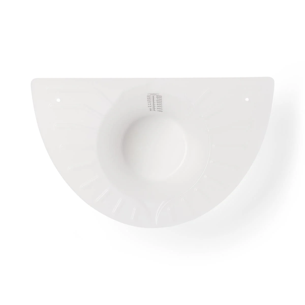 Medline Specimen Collector Pan for Urine and Stool, Translucent with Black Graduations, 900 mL, 30 oz, DYND36600 - Image 3