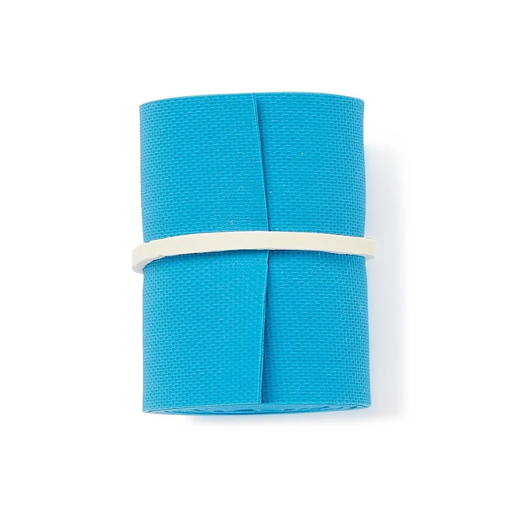 Medline Rolled and Banded Tourniquet, 1in x 18in, Textured, Blue, DYND75020 - Image 2