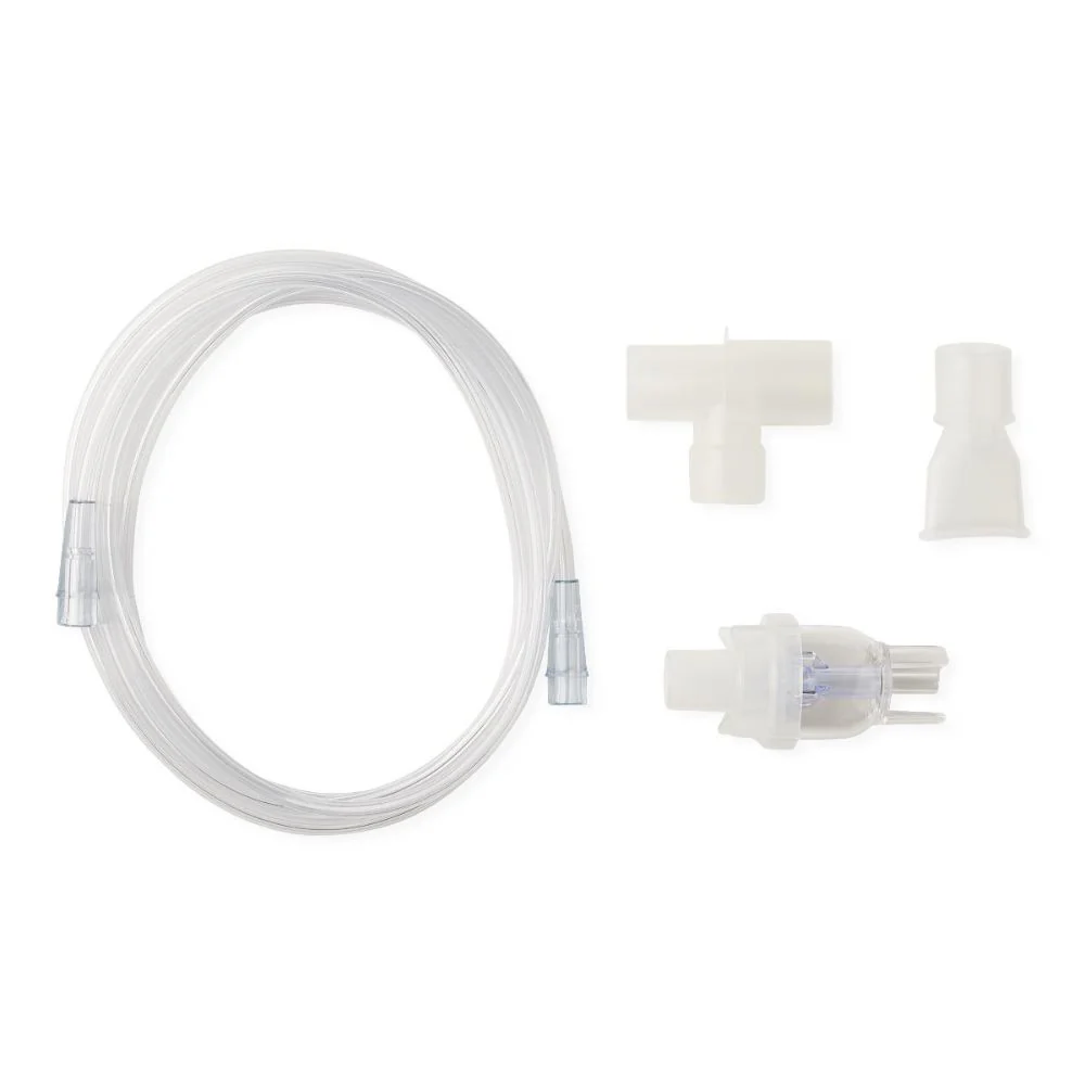 Medline Disposable Handheld Nebulizer Kit with T Mouthpiece, Standard Connection, 7' Tube, HCS4482 - Image 4