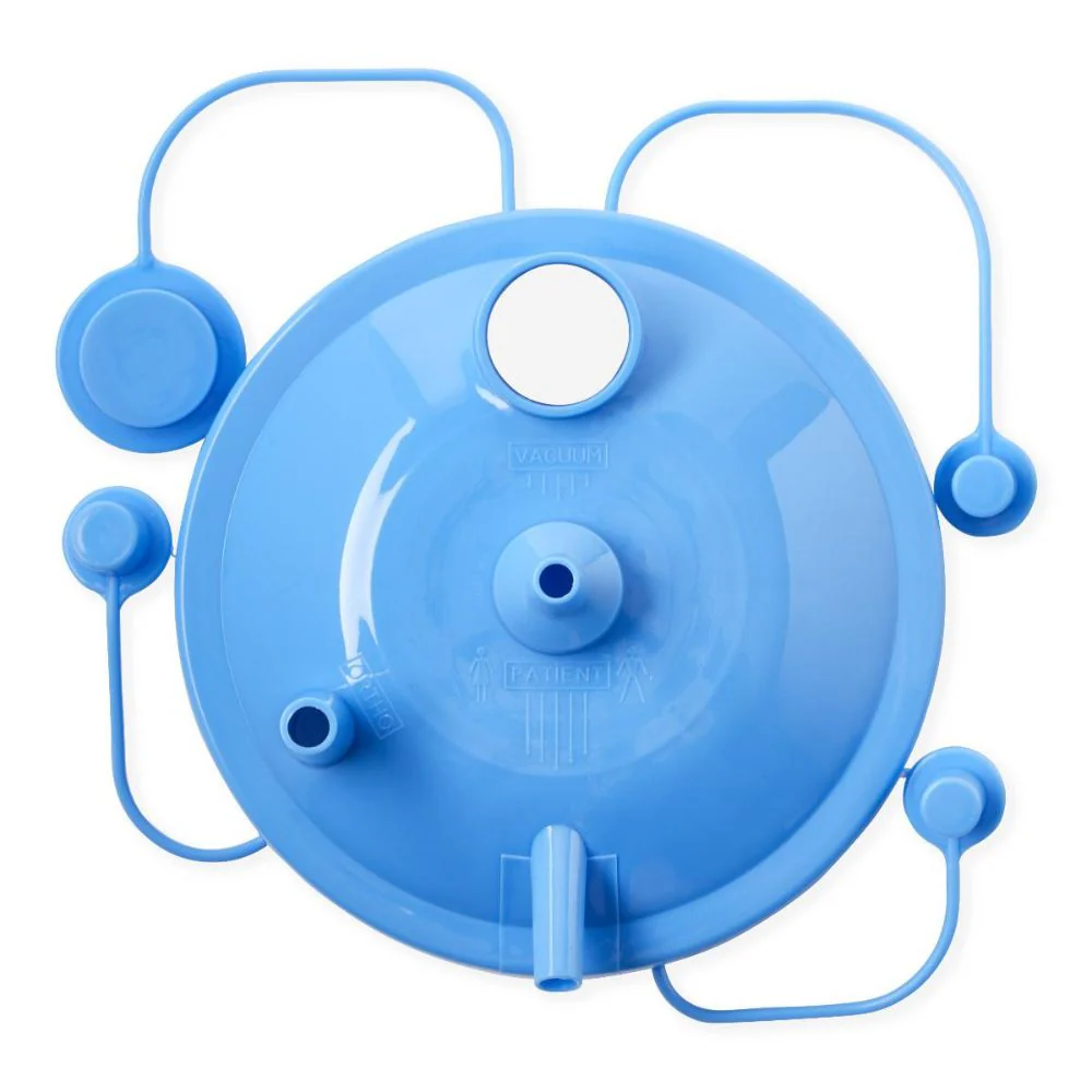 Suction Canister with Float Lid & Tubing, 850 cc, HCS7851 - Image 3