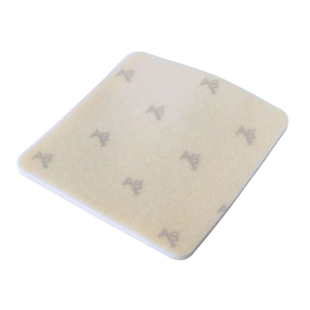 Medline Optifoam Ag+ Non-Adhesive Foam Dressing with Antibacterial Silver 4" x 4" Square Shape, Sterile, MSC9614EP - Image 3