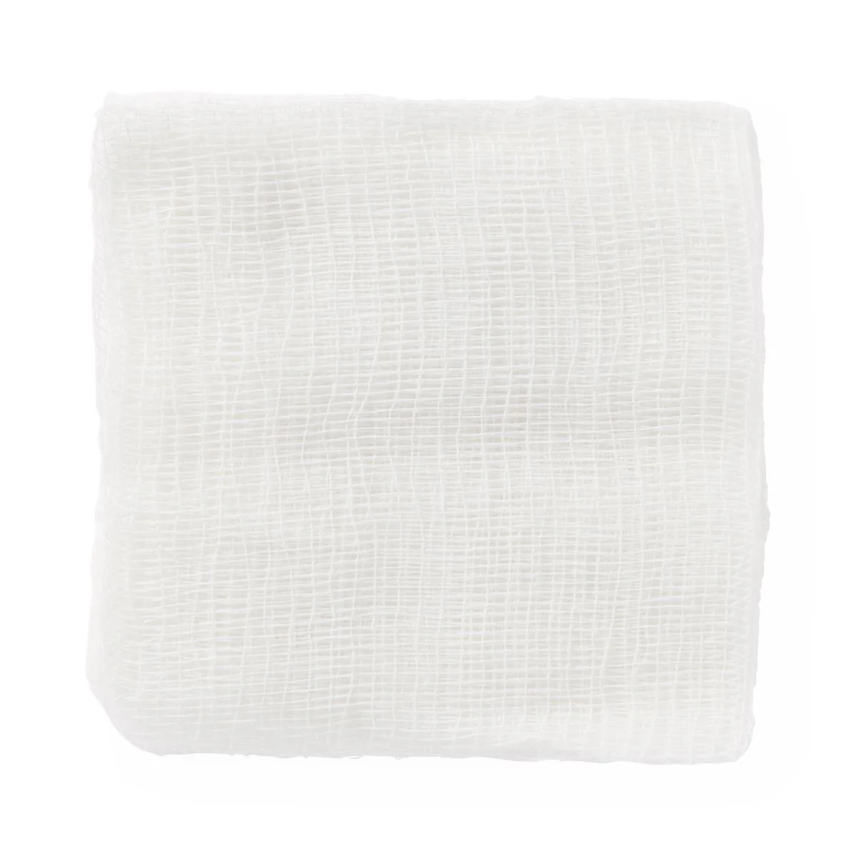 Medline Sterile Cotton Woven Gauze Sponge, 4" x 4", 12 ply, 10/Hard Tray, NON21426 - Image 4