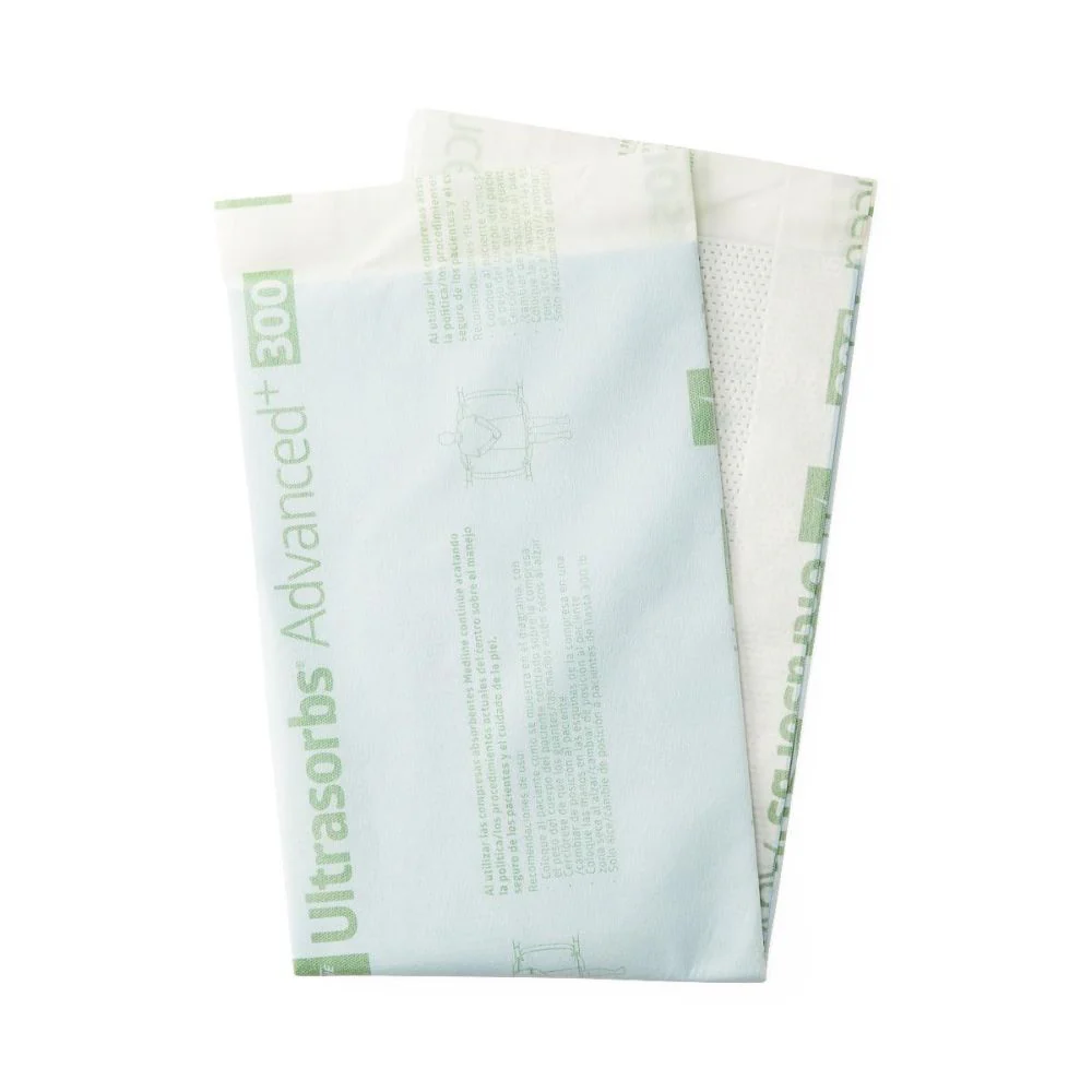 Medline Ultrasorbs Advanced+ Premium Absorbent Underpads, 31" x 36", 300 lb. Weight Capacity, Breathable, Latex-free, ULTRASORB3136