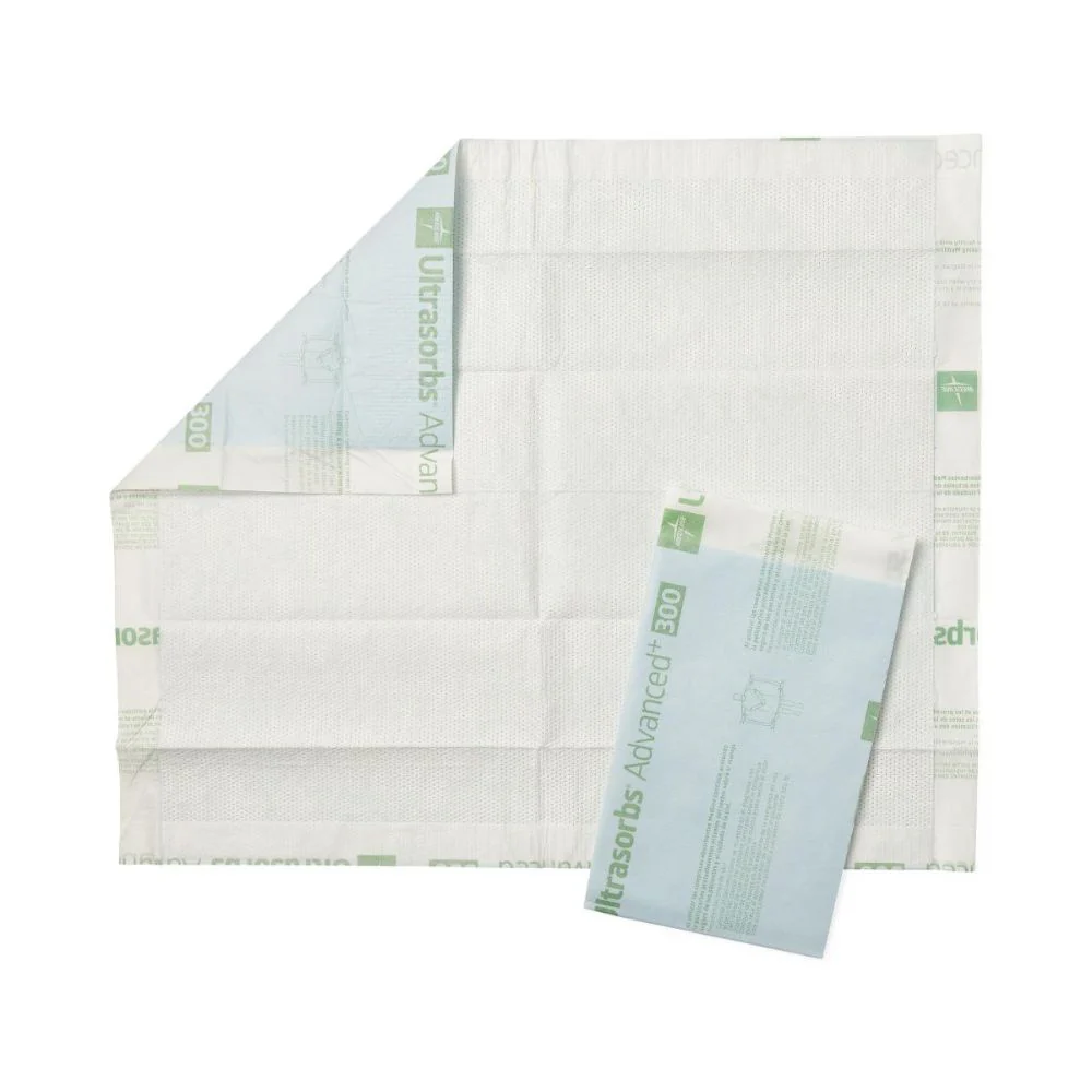 Medline Ultrasorbs Advanced+ Premium Absorbent Underpads, 31" x 36", 300 lb. Weight Capacity, Breathable, Latex-free, ULTRASORB3136 - Image 4