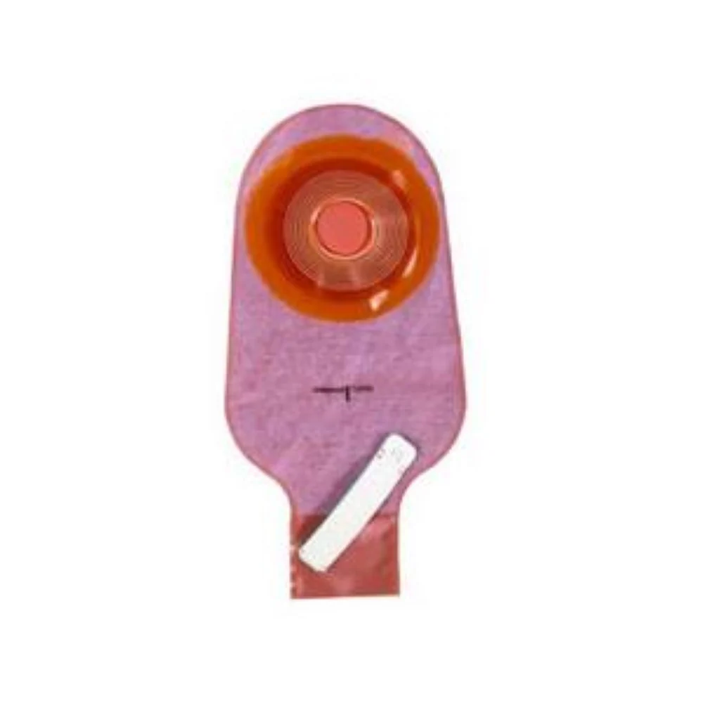 Coloplast Assura One-Piece Drainable Pouch, 11-1/4" L, Clip Closure, Opaque, Cut-to-Fit Skin Barrier, 3/8" to 2-3/4" Stoma