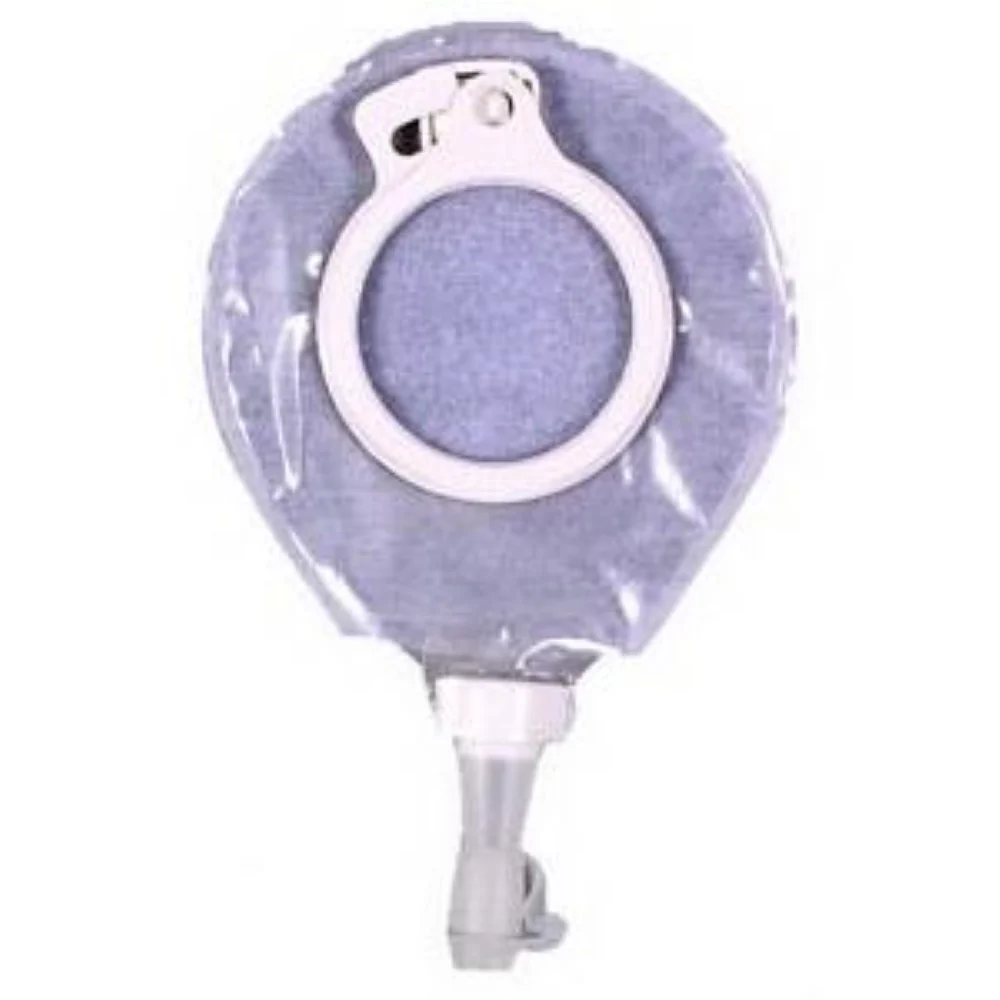 Coloplast Assura Two-Piece Urostomy Micro-Pouch, 6" L, Transparent, 40mm Flange, Cut-to-Fit Skin Barrier, Flat, 3/8" to 1-3/8" Stoma
