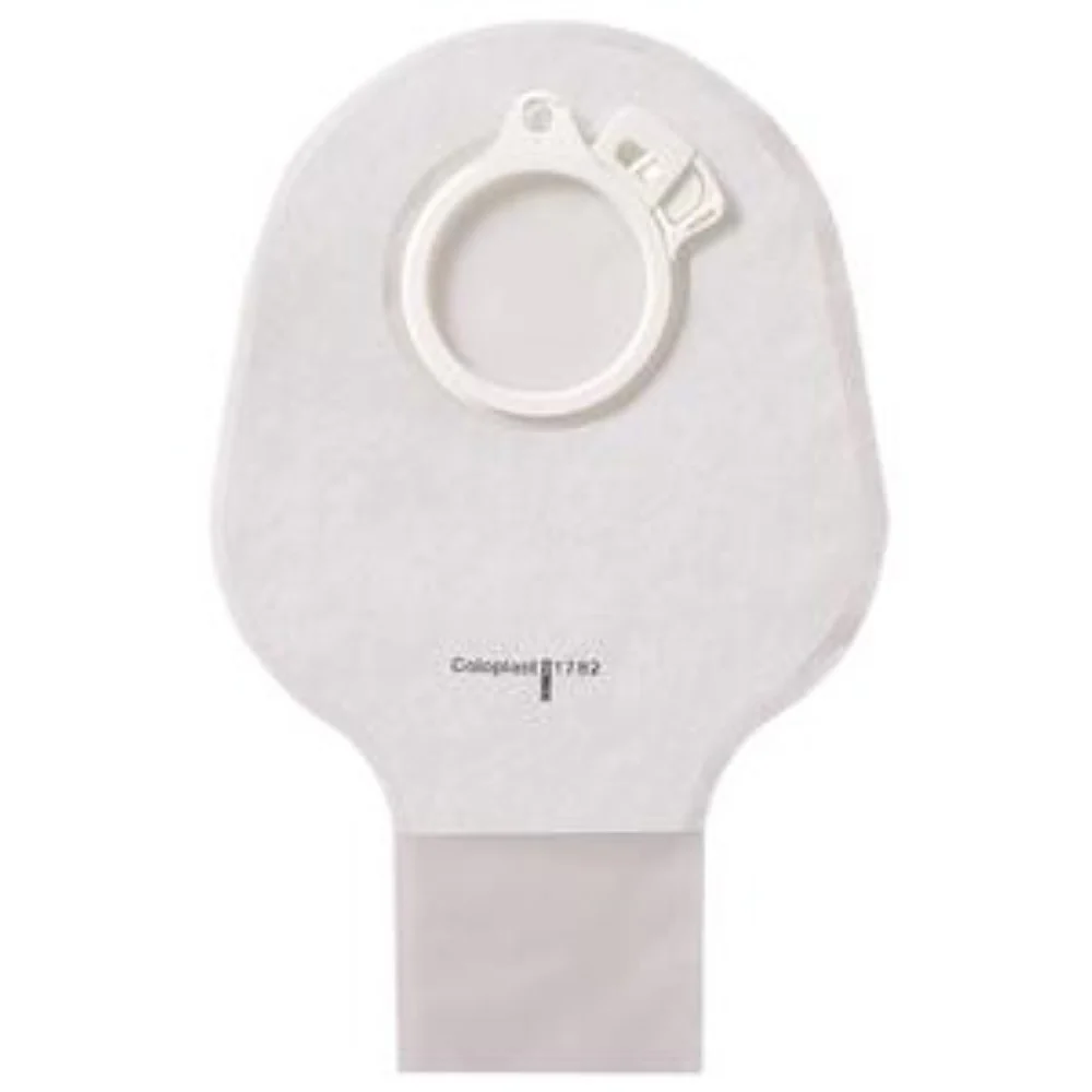 Coloplast Assura ColoKids Two-Piece Pediatric Drainable Pouch, Filter, 8-1/2" L, Clamp, Transparent, Cut-to-Fit 3/8" to 1-3/8" Stoma