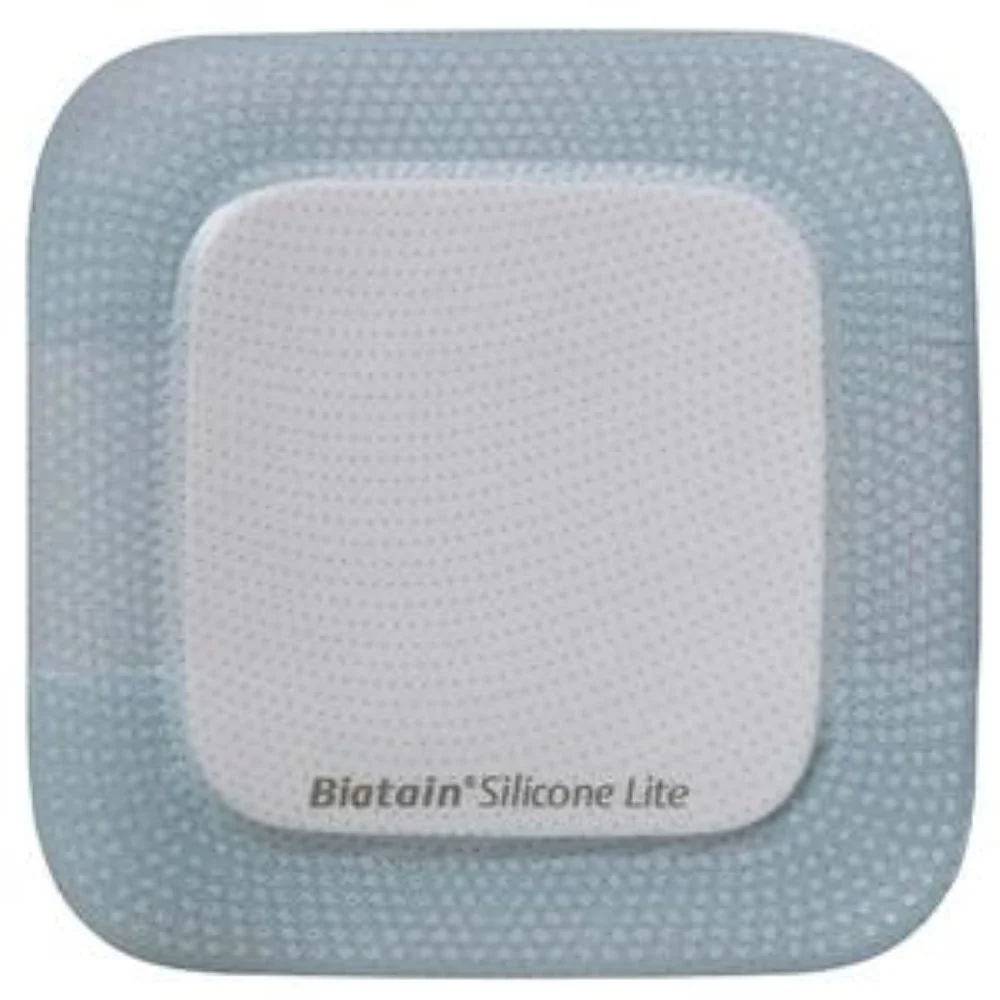 Coloplast Biatain Silicone Lite Foam Dressing 5" x 5" with 2.87" x 2.87" Pad