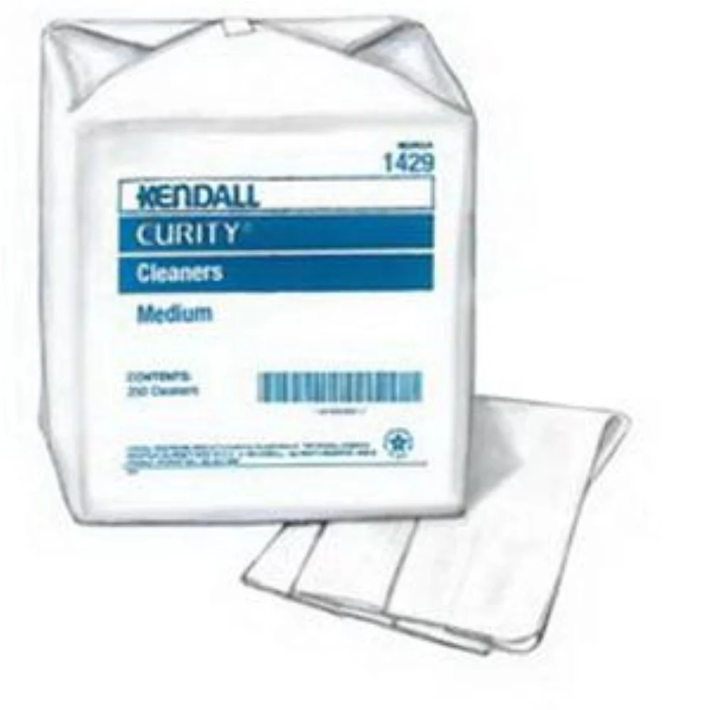 Cardinal Health Curity Cleaner, High-Wet Strength and Sterilization Compatibility, Medium, 681429