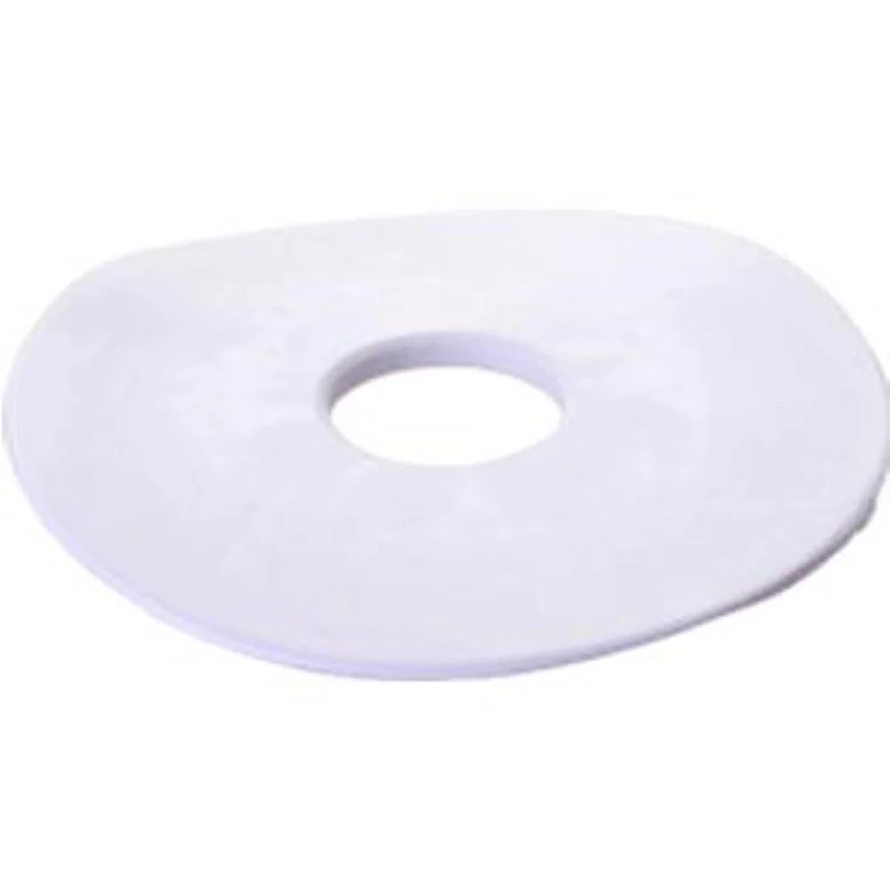 All-Flexible Basic Flat Mounting Ring 3/4" Opening, 3-3/4" Diameter, White Vinyl