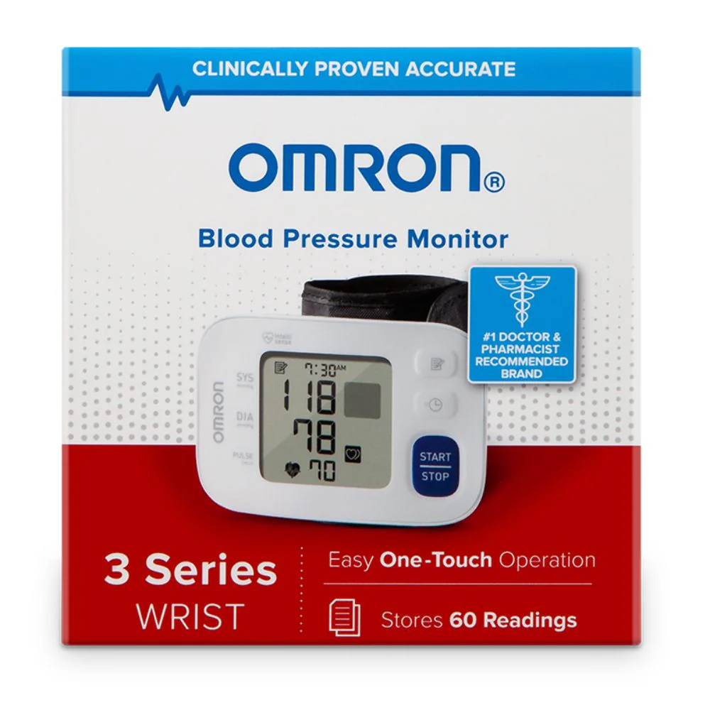 Omron 3 Series Wireless Digital Wrist Blood Pressure Monitor, Fits wrists 5.3 to 8.5 Inches, BP6100 - Image 3