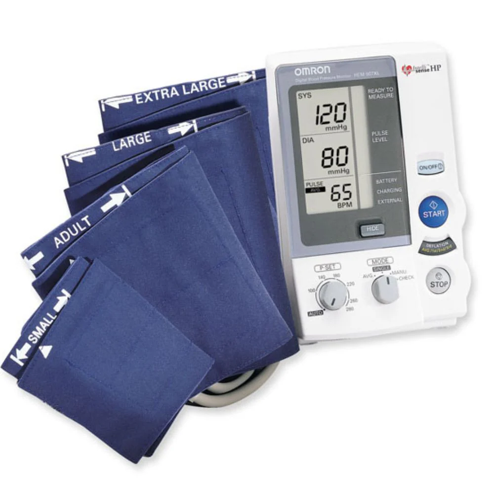 Omron Intellisense Pro Upper Arm Digital Blood Pressure Monitor with Four Cuff Sizes Included (S, M, L, XL), HEM907XL - Image 2