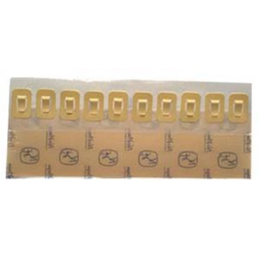 Nu-Hope Dressing Strap 3-1/2" x 10-1/2", Barrier with 10 Hooks