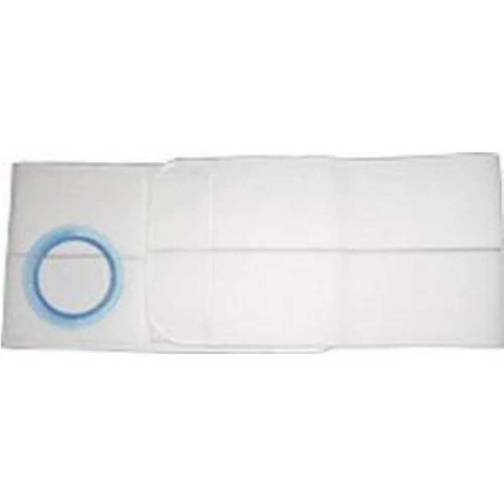 Nu-Hope Nu-Support Flat Panel Belt 2-3/4" Opening, 6" W, 41" to 46" Waist, X-Large, Regular Elastic, Right Sided Stoma