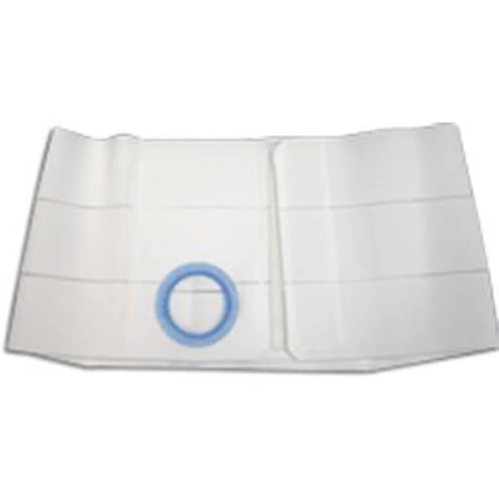 Nu-Hope Nu-Support Flat Panel Belt 2-3/8" Opening, 9" W, 47" to 52" Waist, XX-Large, Regular Elastic, Right Sided Stoma