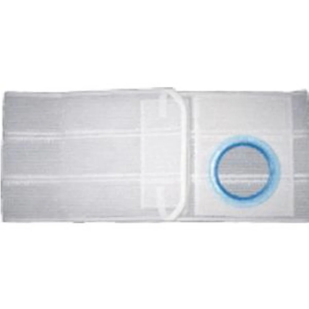 Nu-Hope Nu-Support Flat Panel Belt 3-1/4" Opening, 6" W, 36" to 40" Waist, Large, Cool Comfort Ventilated Elastic, Left Sided Stoma