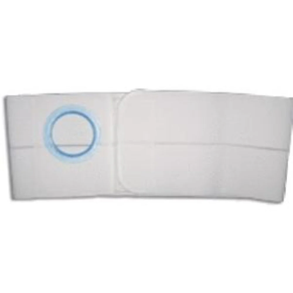 Nu-Hope Nu-Support Flat Panel Belt 2-7/8" Opening, 6" W, 36" to 40" Waist, Large, Cool Comfort Ventilated Elastic, Right Sided Stoma