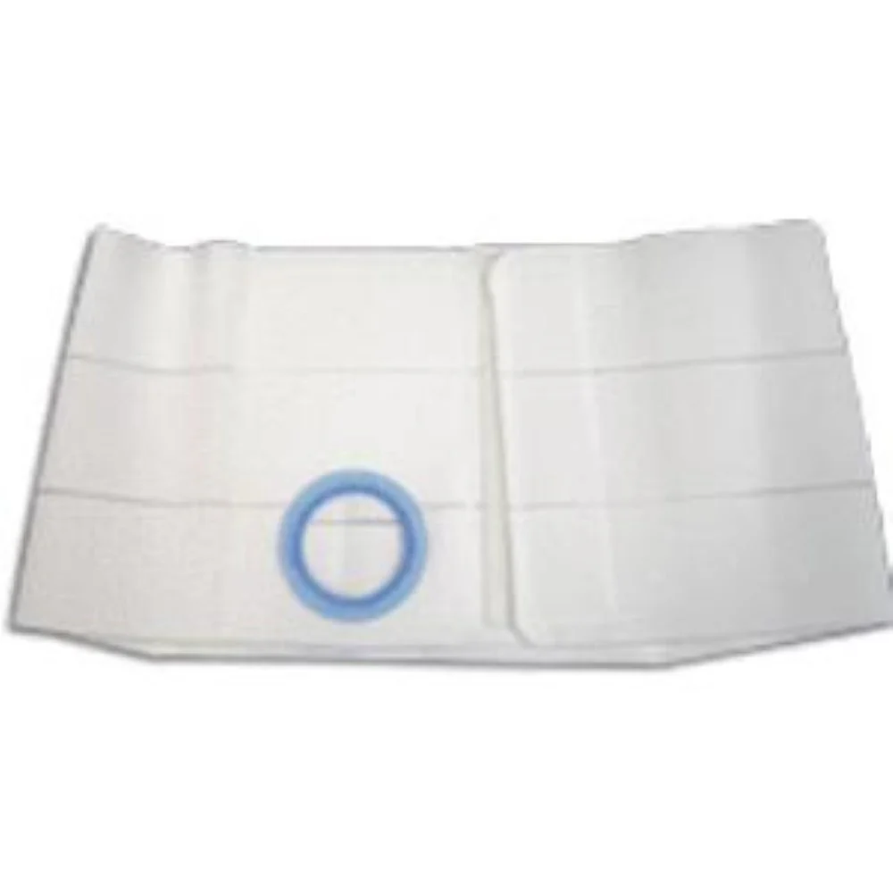 Nu-Hope Nu-Support Flat Panel Belt 2-3/8" Opening, 9" W, 36" to 40" Waist, Large, Cool Comfort Ventilated Elastic, Right Sided Stoma