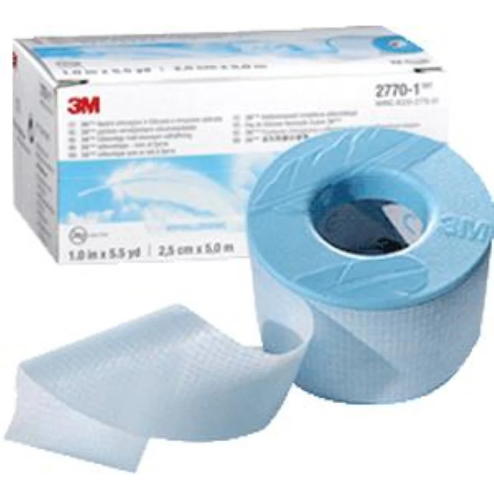 3M Micropore S Surgical Tape, Single-patient use roll, 2" x 1.5 yds.