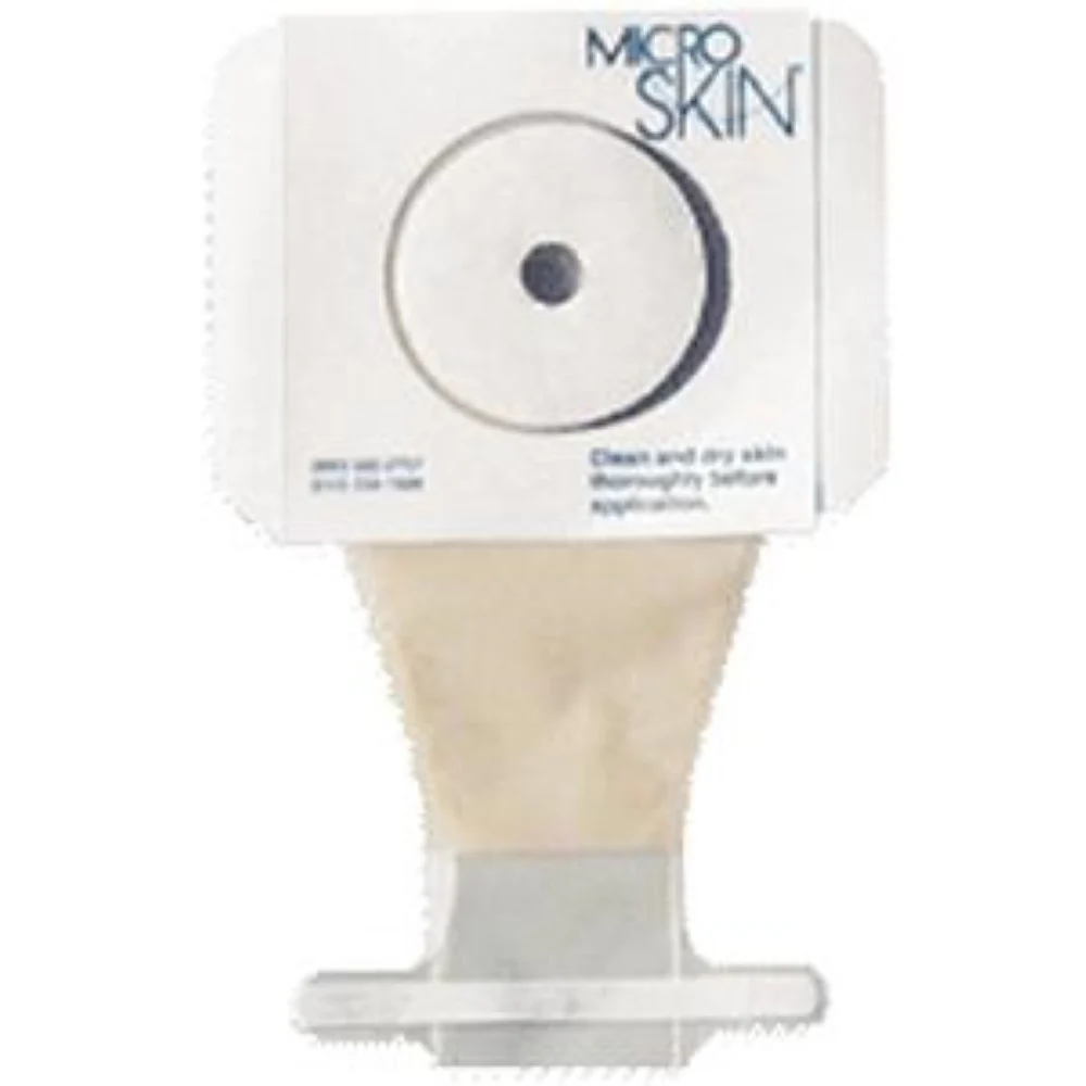 One-Piece Pediatric Drainable Pouch with MicroDerm Plus 1-1/2" Stoma Opening