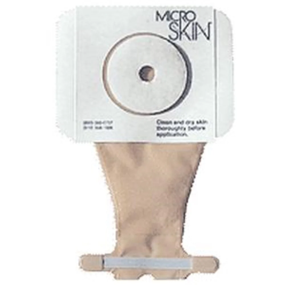 One-Piece Pediatric Drainable Pouch with MicroDerm Plus 1-1/2" Stoma Opening