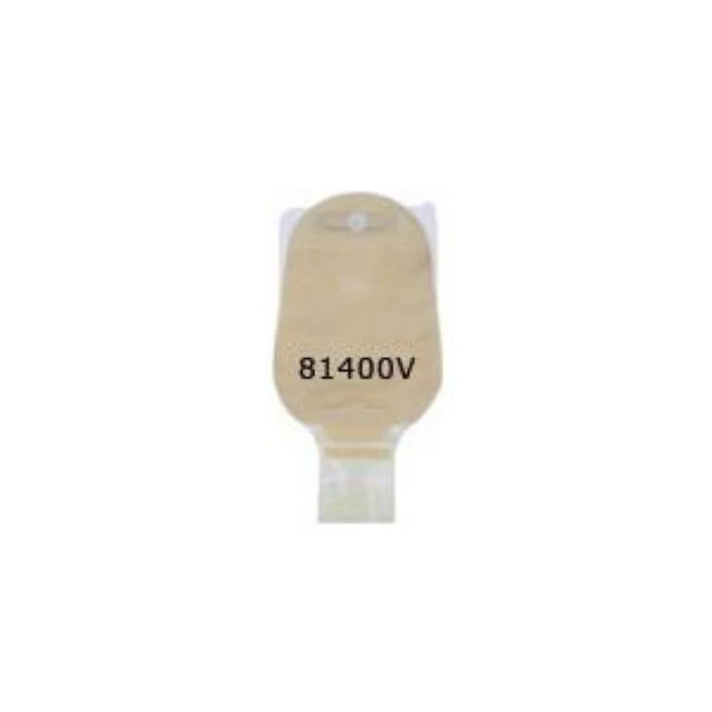 One-Piece 11" Drain Pouch W/Press N Seal Closure & Filter,1 1/8" Stoma Opening