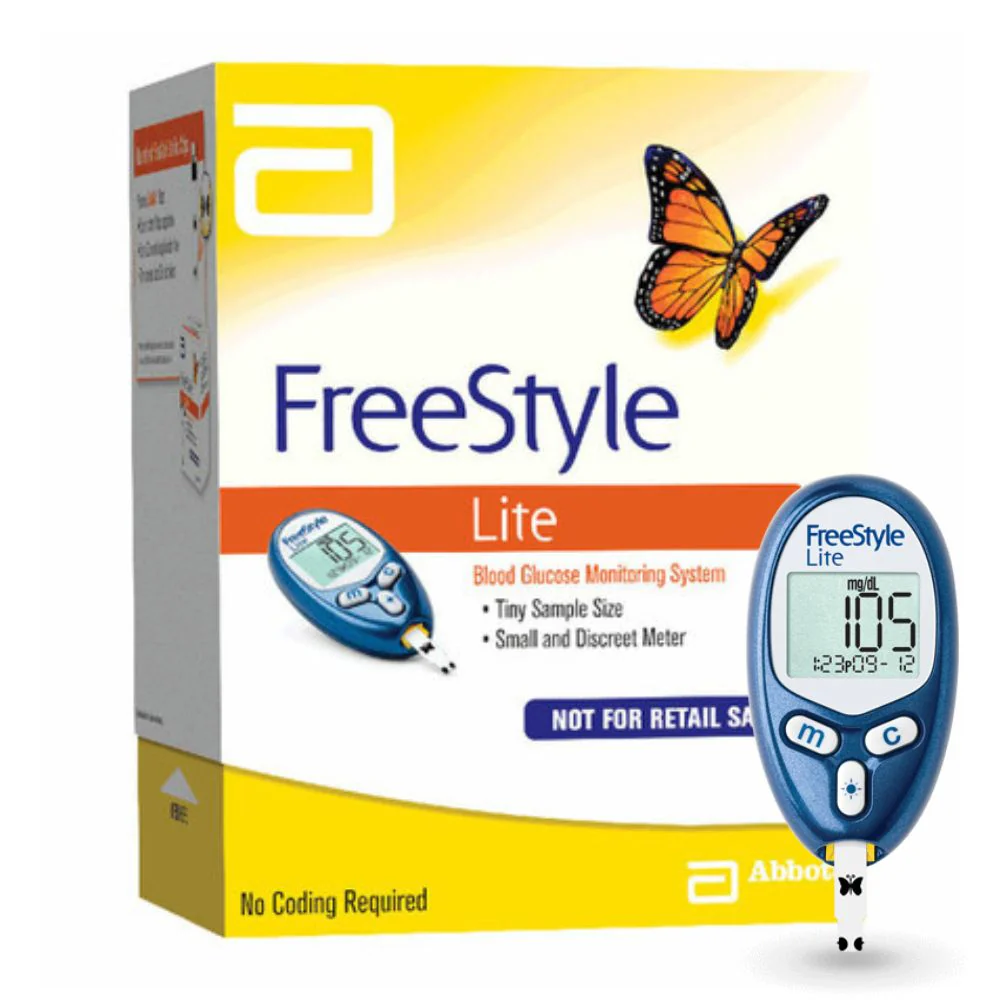 Abbott FreeStyle Freedom (Lite) Blood Glucose Test Strips / Meter / Monitoring Kits - Image 3