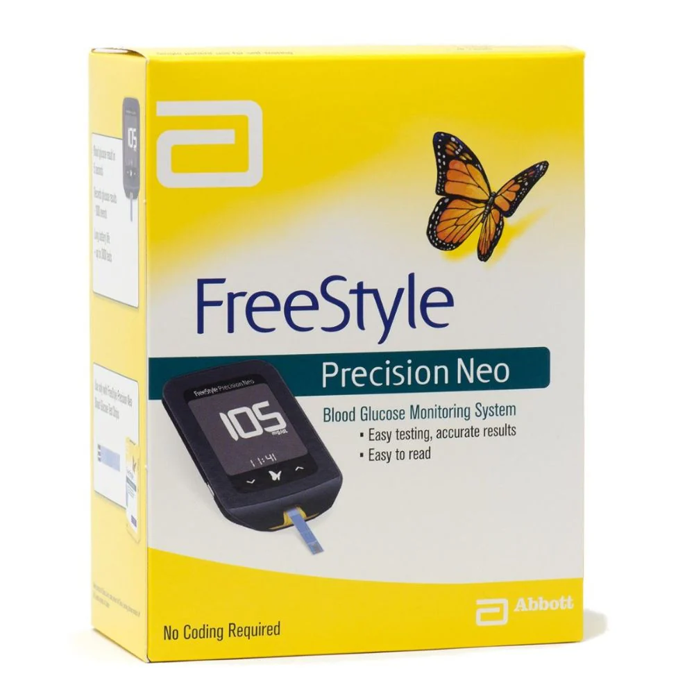 Abbott FreeStyle Precision Neo Blood Glucose Test Strips / Meter / Monitoring Kits - Image 3