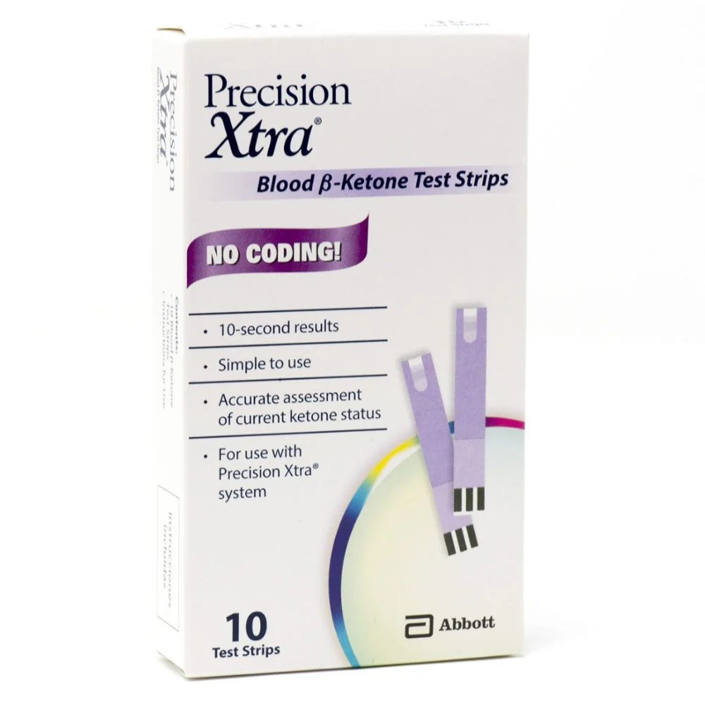 Abbott Precision Xtra Blood Glucose/Ketone Test Strips / Meter / Monitoring Kits - Image 3