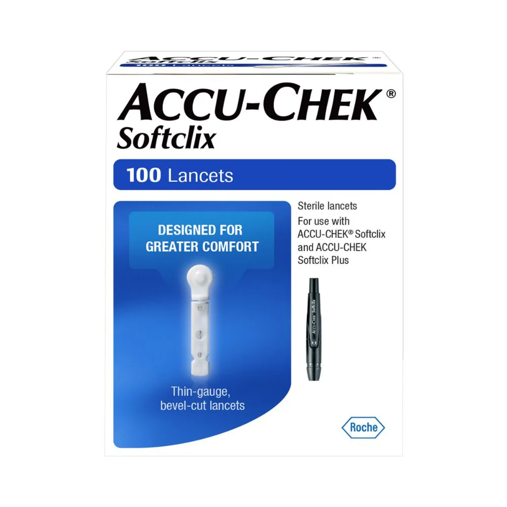 Accu-Chek Softclix Lancets, 28G (0.36 mm), 28 Gauge - Image 2