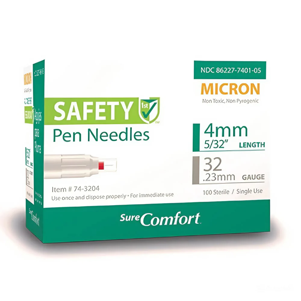 Allison Medical Sure Comfort Safety Pen Needles, SureComfort - Image 2