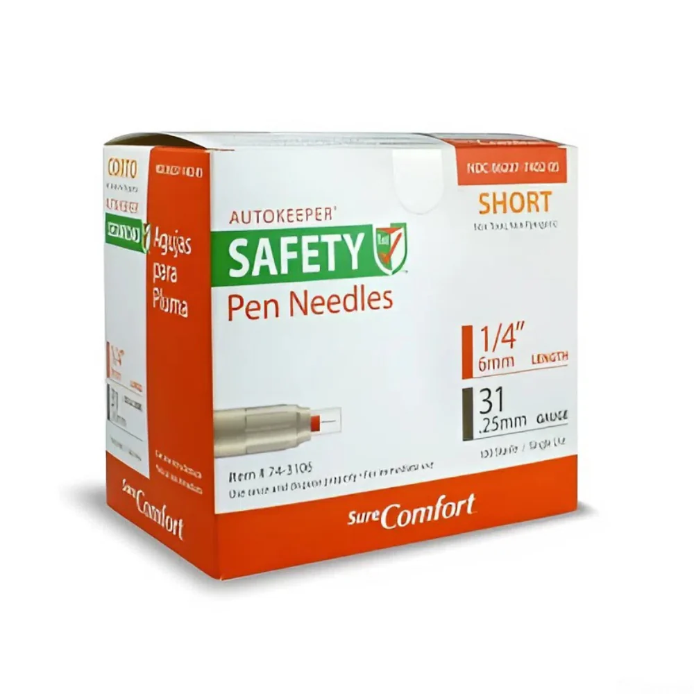 Allison Medical Sure Comfort Safety Pen Needles, SureComfort - Image 3