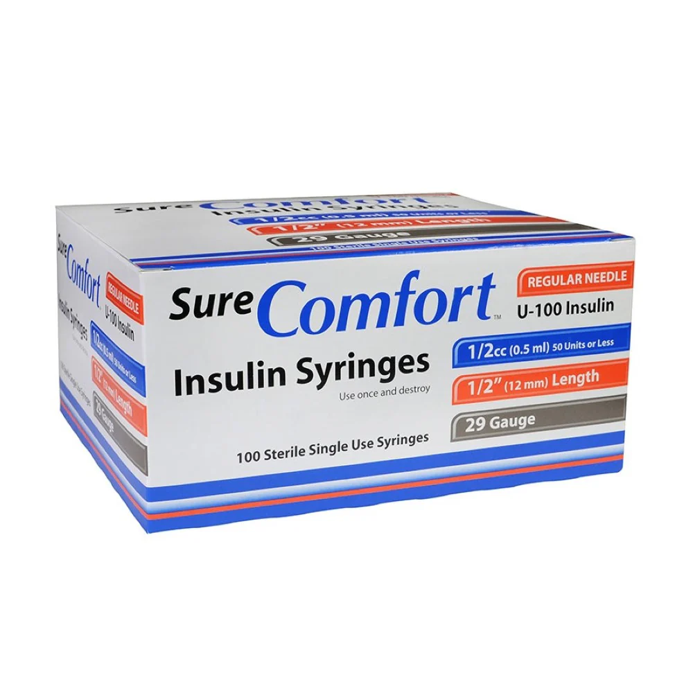 Allison Medical Sure Comfort U100 Insulin Syringes, SureComfort - Image 13