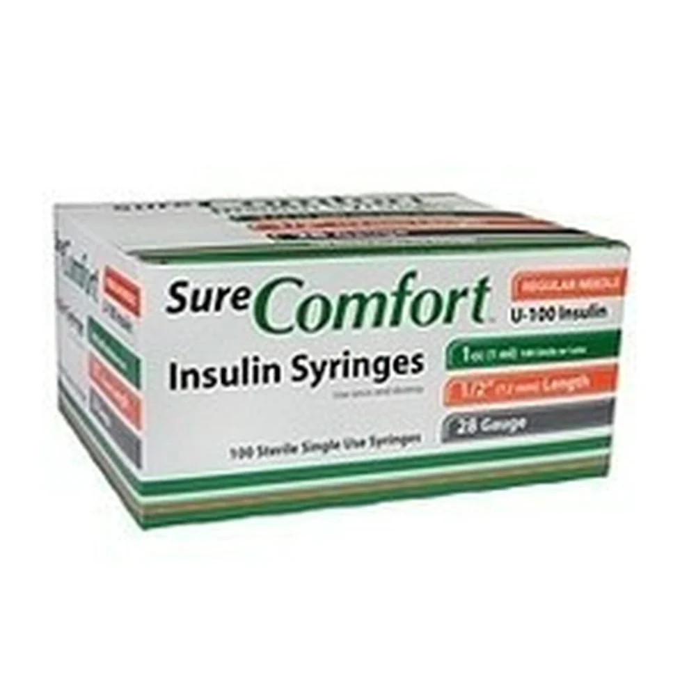 Allison Medical Sure Comfort U100 Insulin Syringes, SureComfort - Image 15