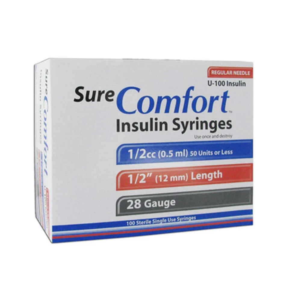 Allison Medical Sure Comfort U100 Insulin Syringes, SureComfort - Image 16