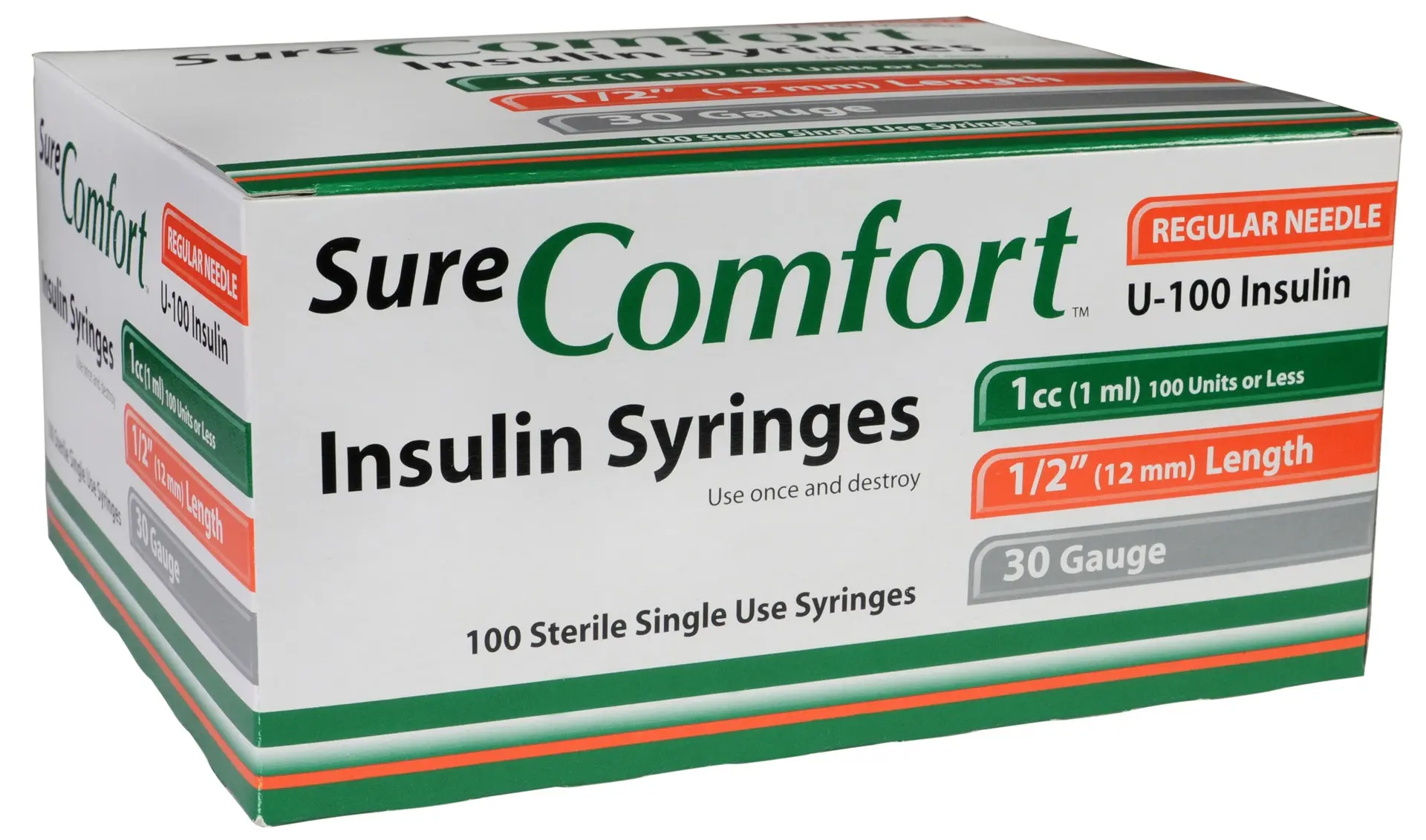 Allison Medical Sure Comfort U100 Insulin Syringes, SureComfort - Image 17