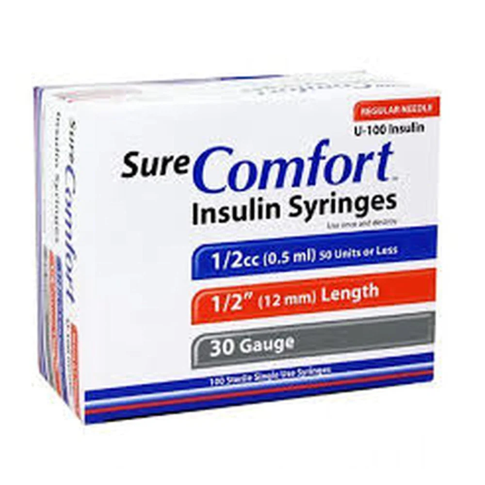 Allison Medical Sure Comfort U100 Insulin Syringes, SureComfort - Image 8