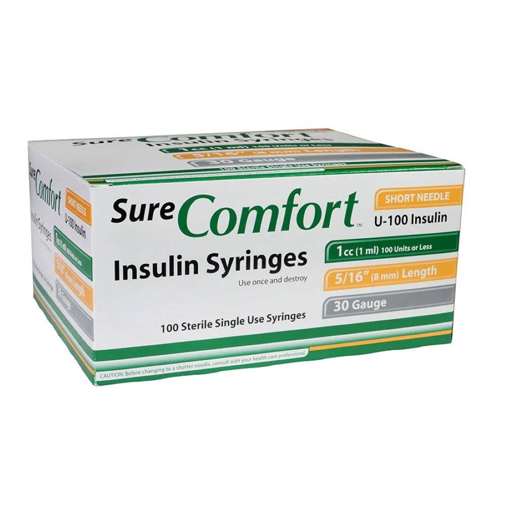 Allison Medical Sure Comfort U100 Insulin Syringes, SureComfort - Image 9