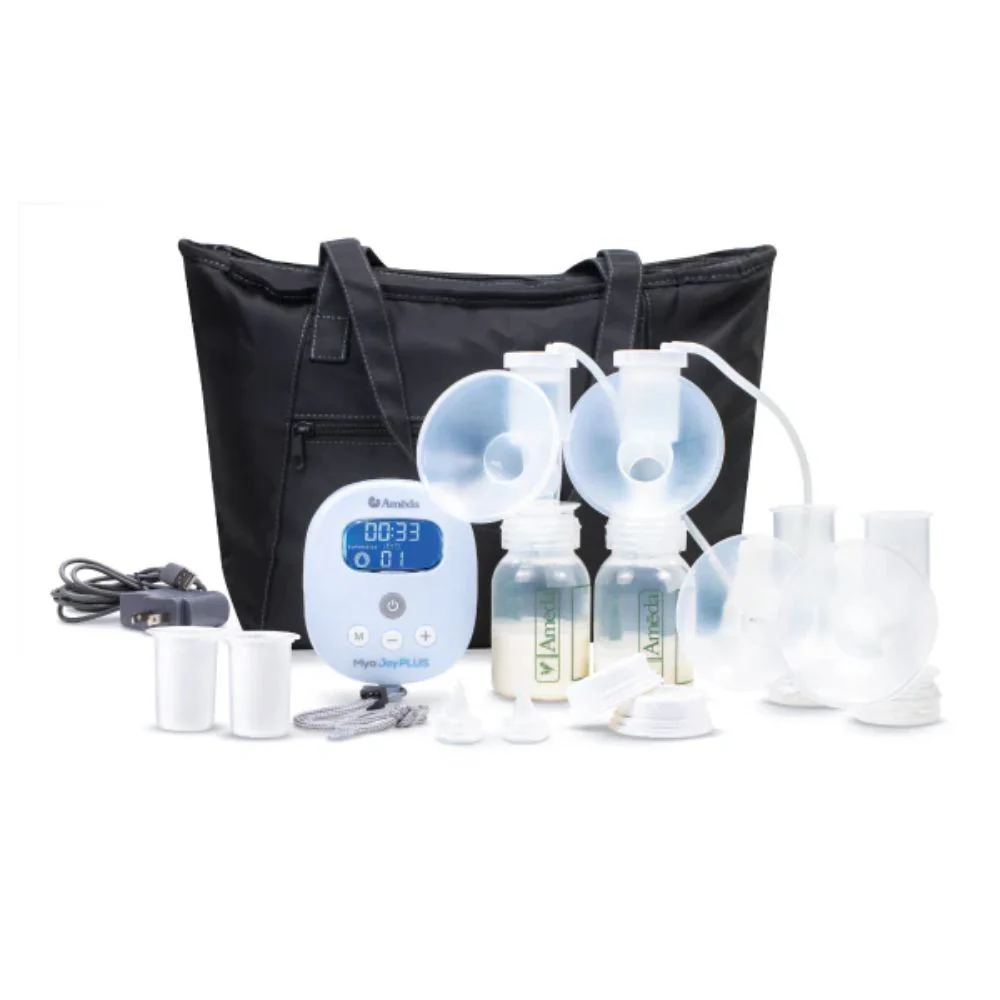 Ameda Mya Joy PLUS Hospital Grade Double Breast Pump, Portable and Rechargeable - Image 2