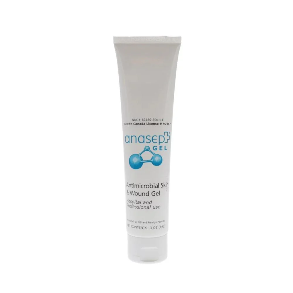 Anacapa Anasept Antimicrobial Skin & Wound Gel, Noncytotoxic