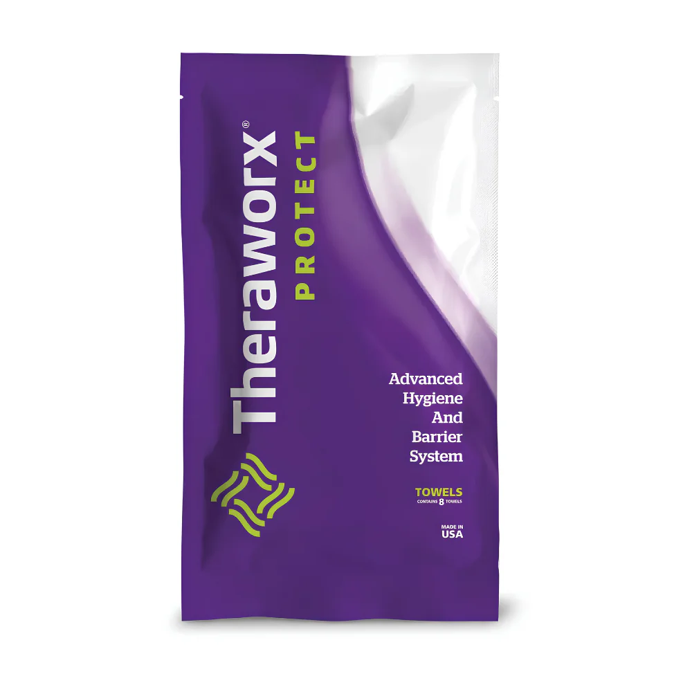 Avadim Theraworx Protect Fragrance-Free Bathing Wipes - Image 2