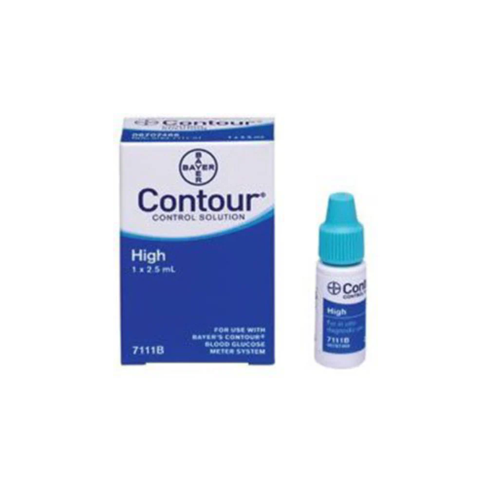 Bayer Contour Blood Glucose Control Solution, 1/2mL - Image 3