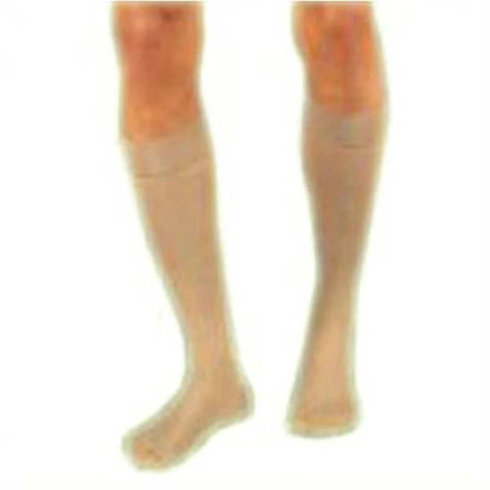 BSN Jobst Unisex Relief Knee-High Firm Compression Stockings, Closed Toe, Full Calf XL, Beige